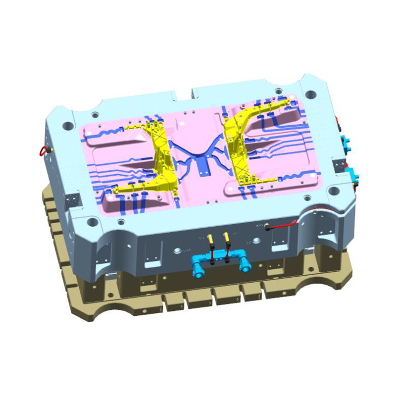 Magnesiumseoksesta valmistettu painevalettu kannatin Magnesiumseoksesta valmistettu painevalettu kannatin