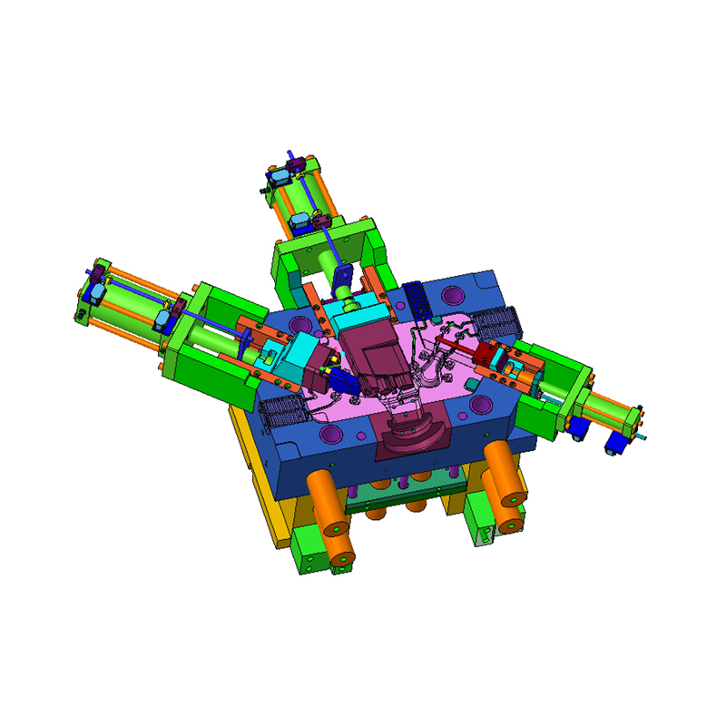 Alumiiniseoksesta valmistettu painevalettu tukivarsi Alumiiniseoksesta valmistettu painevalettu tukivarsi