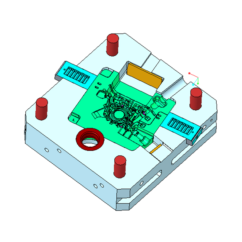 Alumiiniseoksesta valmistettu painevalettu pumpun kansi