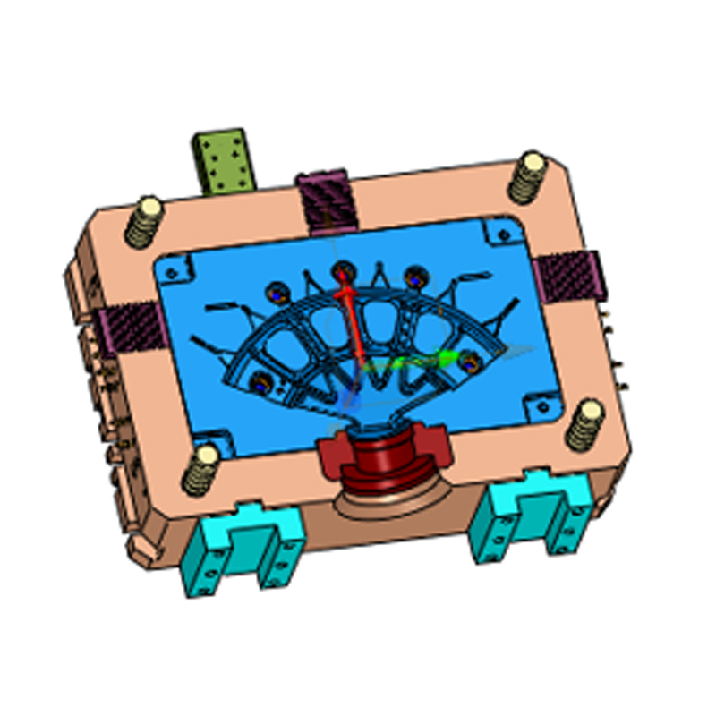 Alumiiniseoksesta valmistettu painevalettu vanteen kiinnike