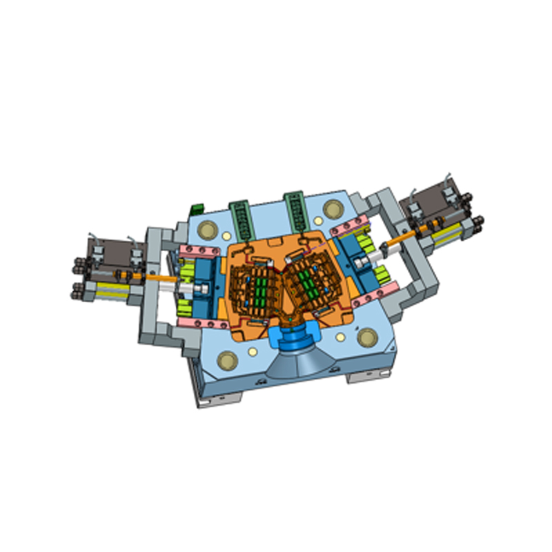 Alumiiniseoksesta painevalettu akkulokeron levy yksi muotti kaksi reikää Alumiiniseoksesta painevalettu akkulokeron levy yksi muotti kaksi reikää