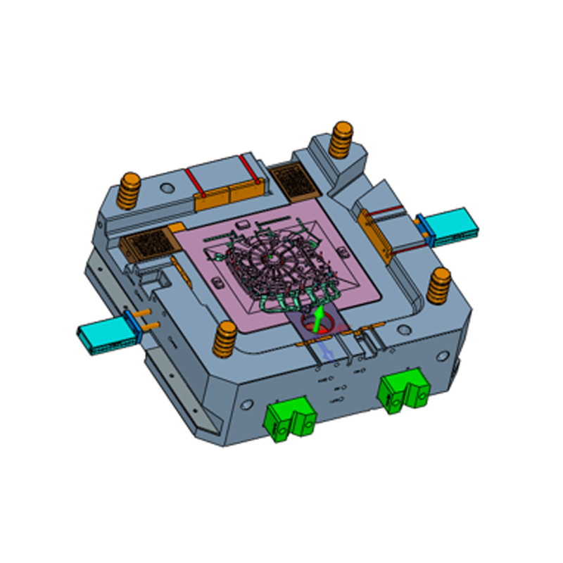 2200T alumiiniseosta painevalettu moottorikotelo 2200T alumiiniseosta painevalettu moottorikotelo
