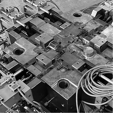 Magnesiumseoksesta valmistettu painevalettu ohjausputki